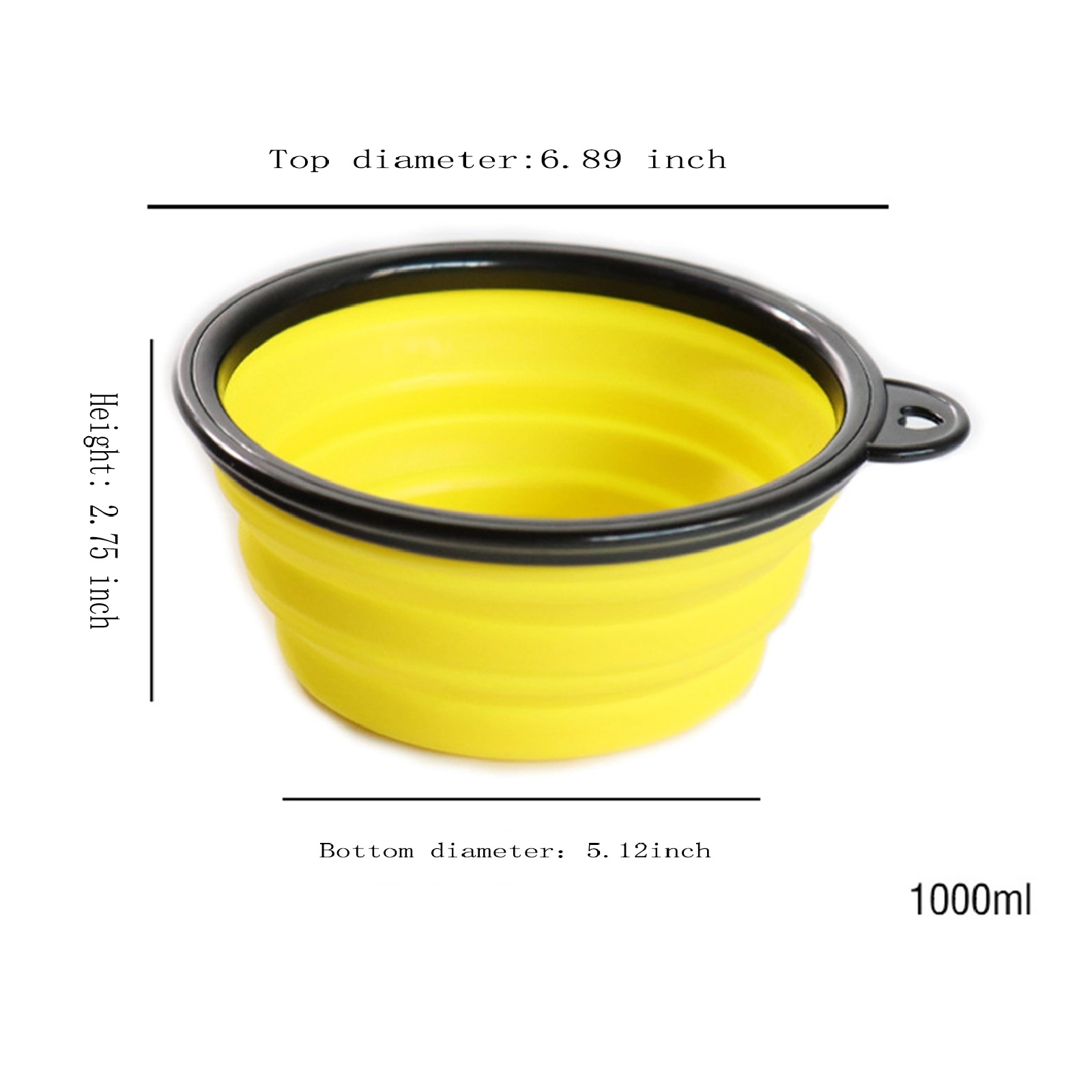 Collapsible Dog Bowl With Custom Logo 2