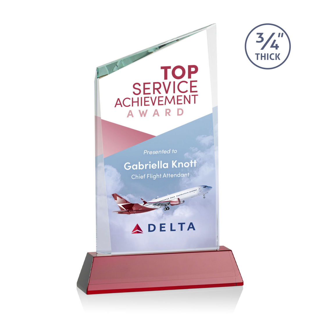 Scarsdale VividPrint™ Award on Newhaven - Red 2