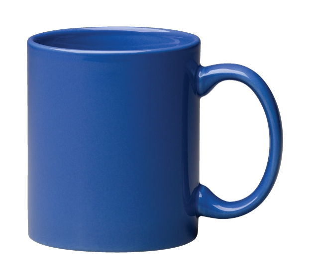 11 oz Ocean Blue C Handle Mug