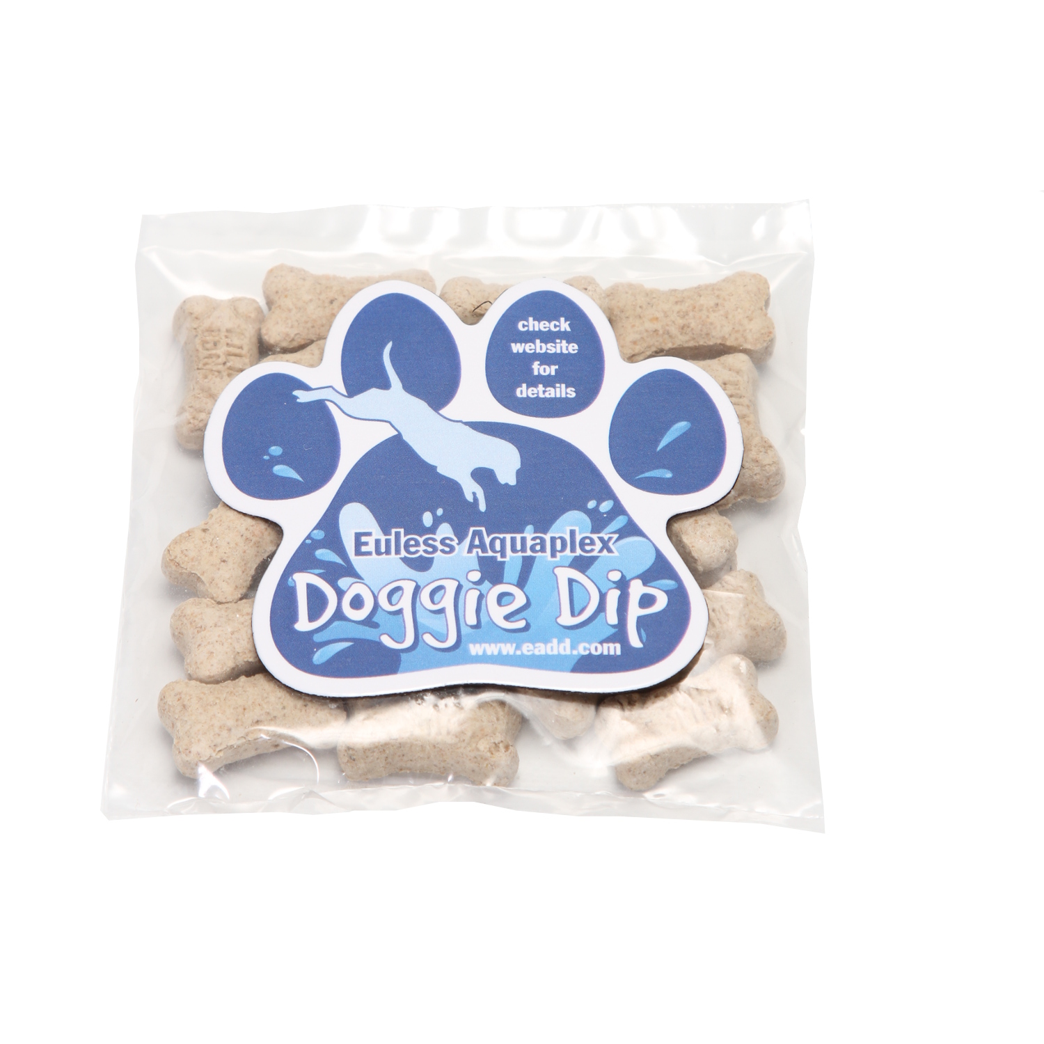Mini Snack Bag with Paw Magnet Pet Fill