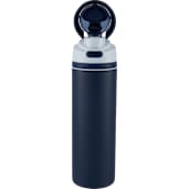 Elvin 28oz Recycled Stainless Flip Straw Bottle, custom water bottle with logo imprint 161
