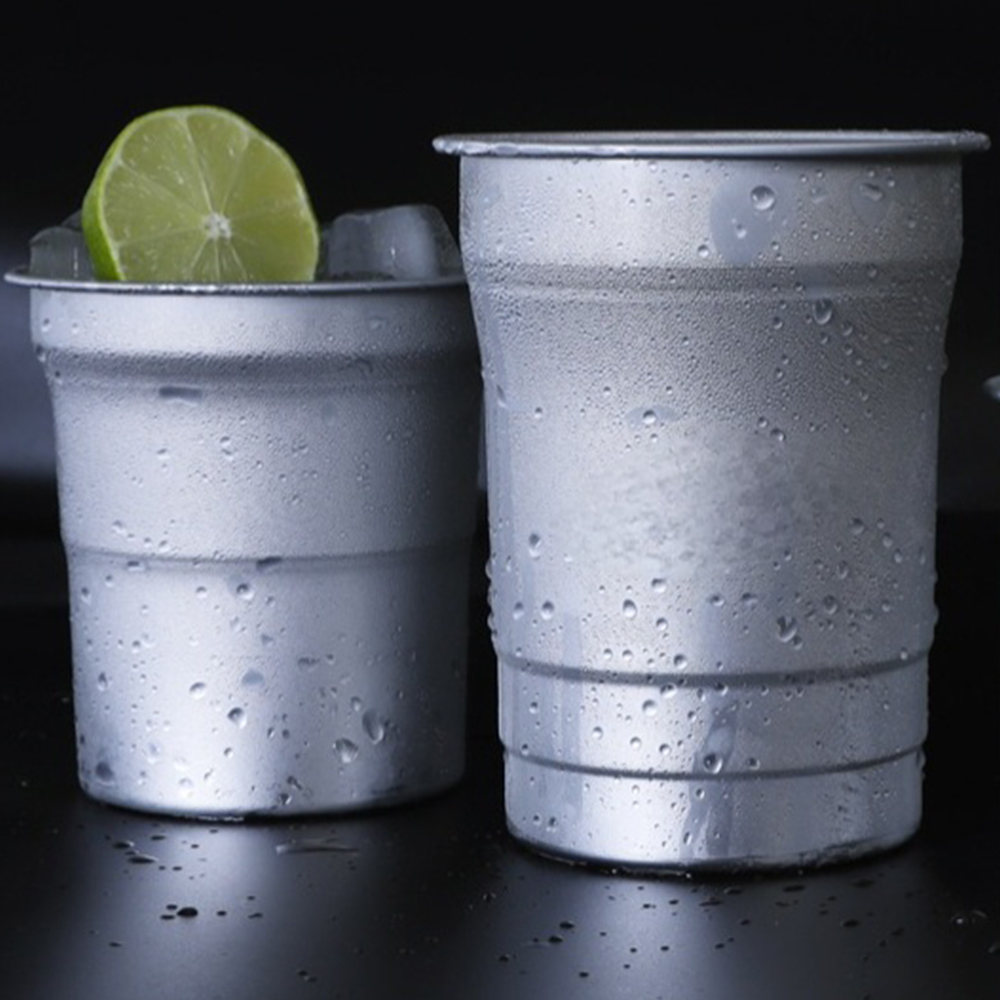 Disposable aluminum cup 2