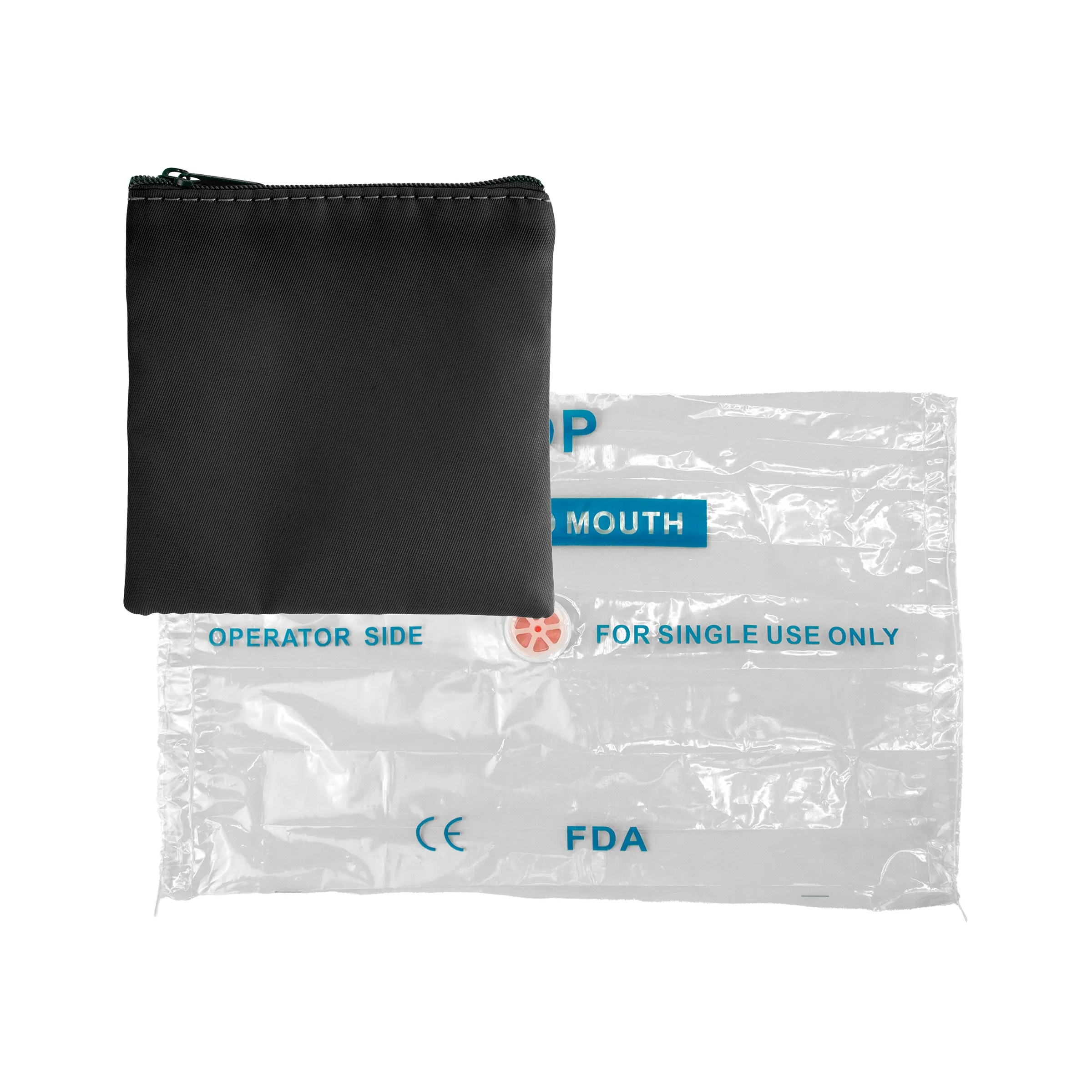 Colorful RPET CPR Face Shield Set 10
