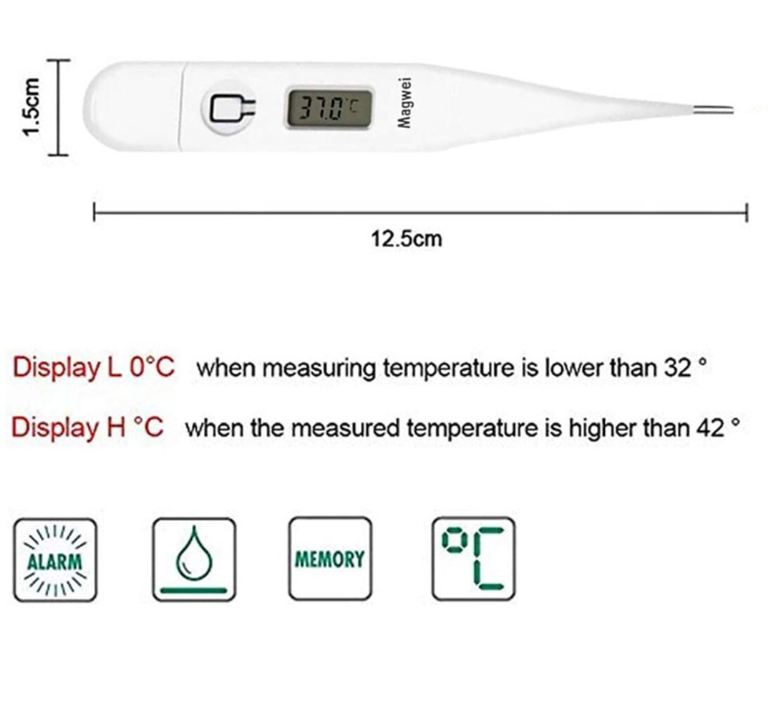 Kids and Babies Digital Thermometer 6