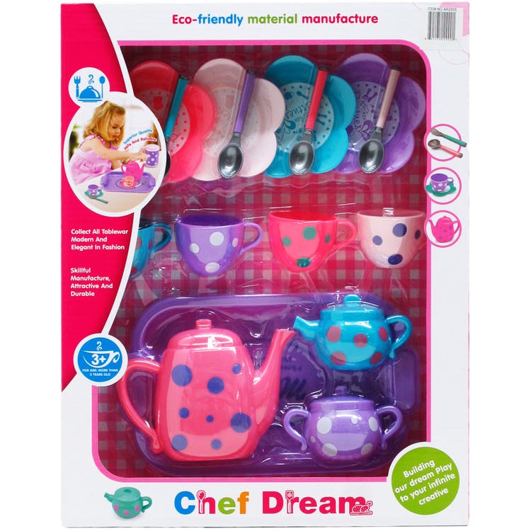 Chef Dream Tea Party Set 19-Piece 2