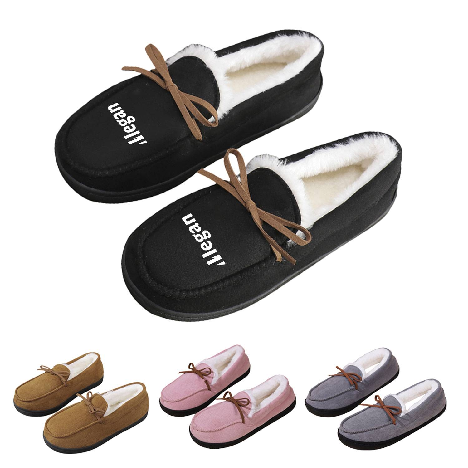 Women'sLlightweight And Comfortable Winter Warm Bean Shoes 3