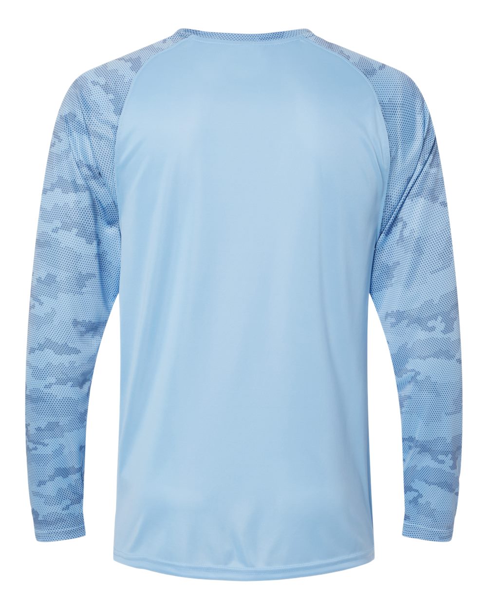 Unisex Cayman Performance Camo Colorblocked Long Sleeve T-Shirt - 216 47