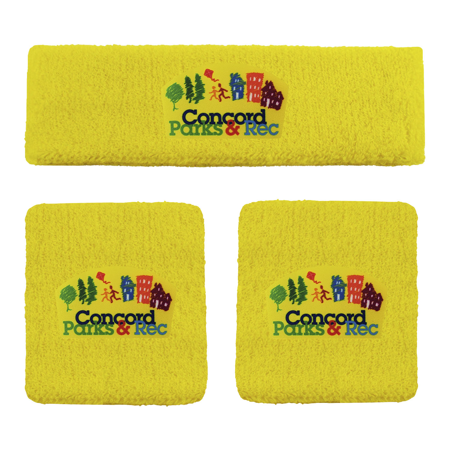 Headband & 2 Wristband Combo Set