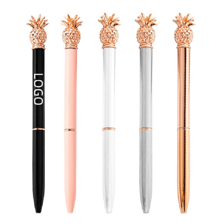Twist Action Pineapple Shaped Ballpoint Pen 1