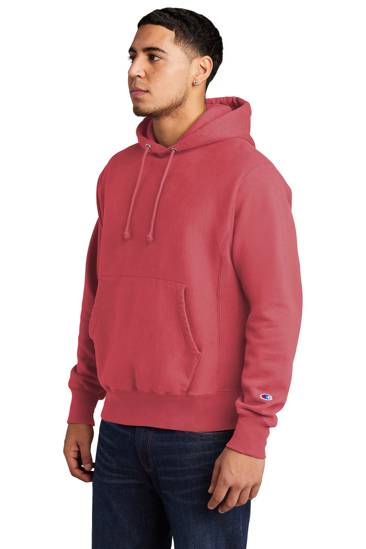 Champion Reverse Weave Garment-Dyed Hooded Sweatshirt. GDS101 58