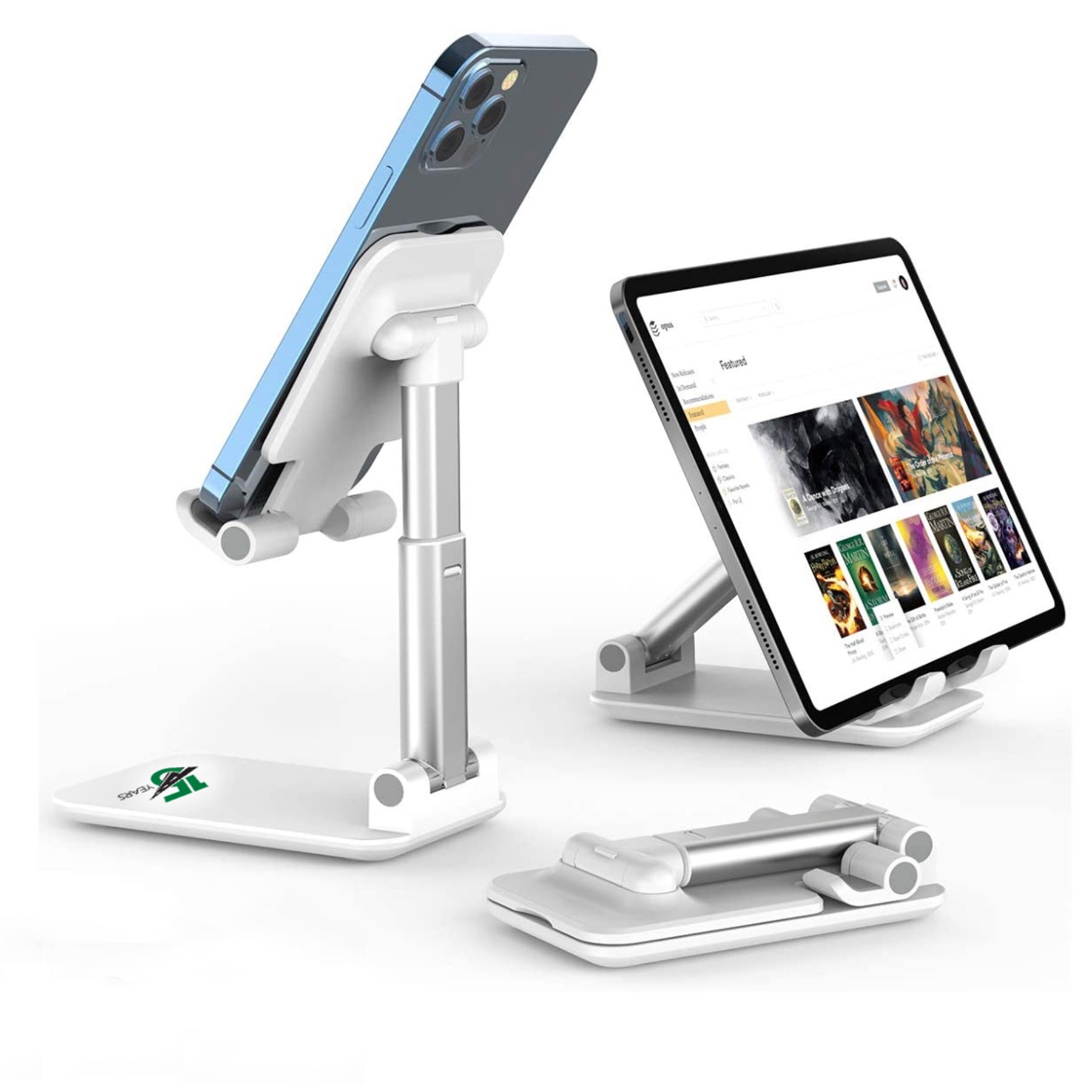 Foldable & Adjustable Desktop Phone Stand 1