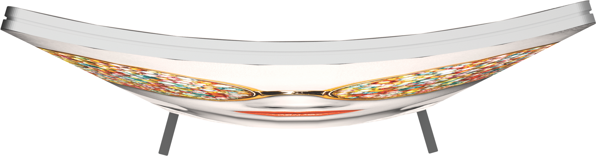 Vector Frame Curved 02 Fabric Banner Display 4