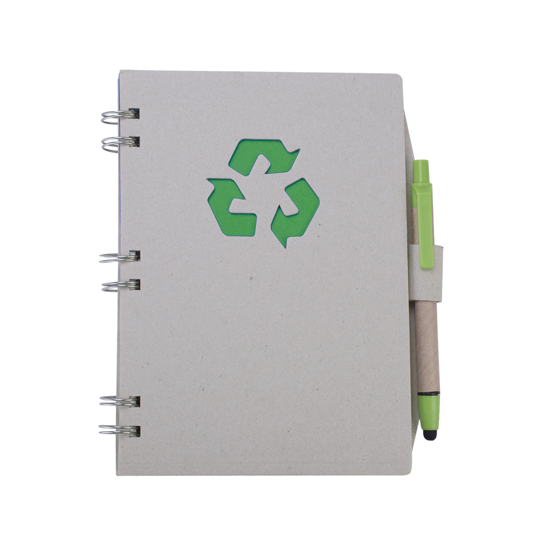 Eco-Friendly Recycled Spiral Notebook - close out 4