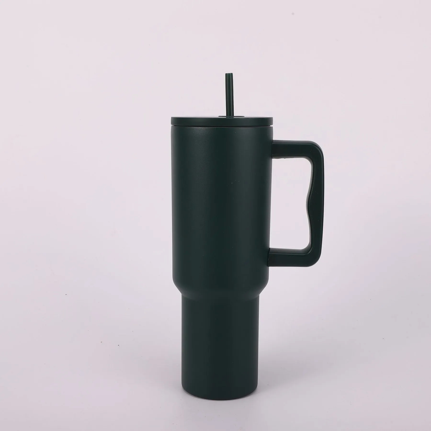 40 oz Tumbler with Handle and Straw Lid 12