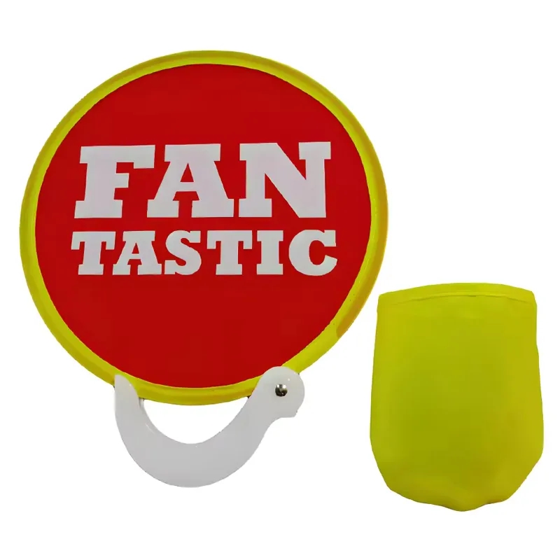 Full Color Nylon Foldable Fans with Pouch 3