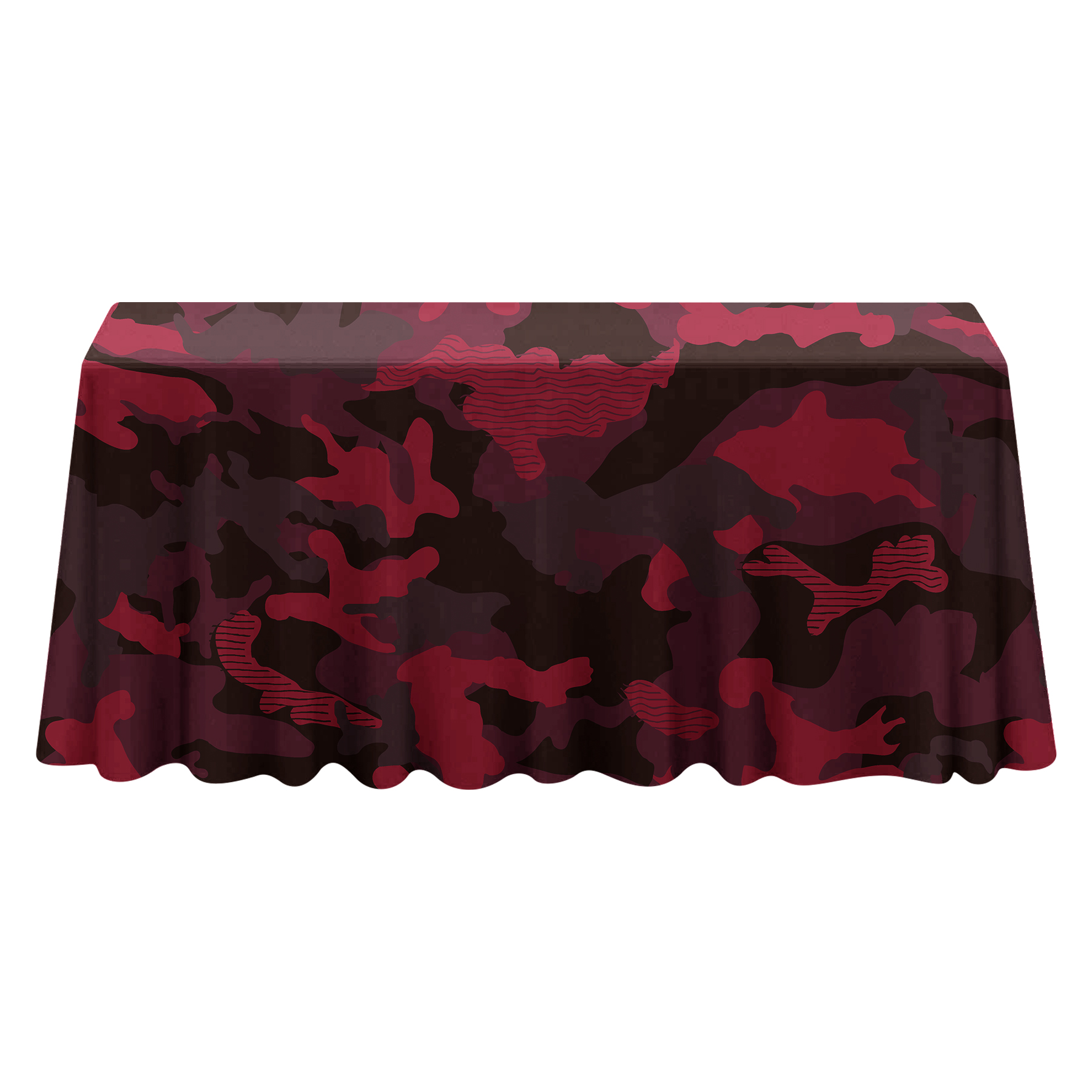 Custom 6ft Full Color Stretch Tablecloth 14