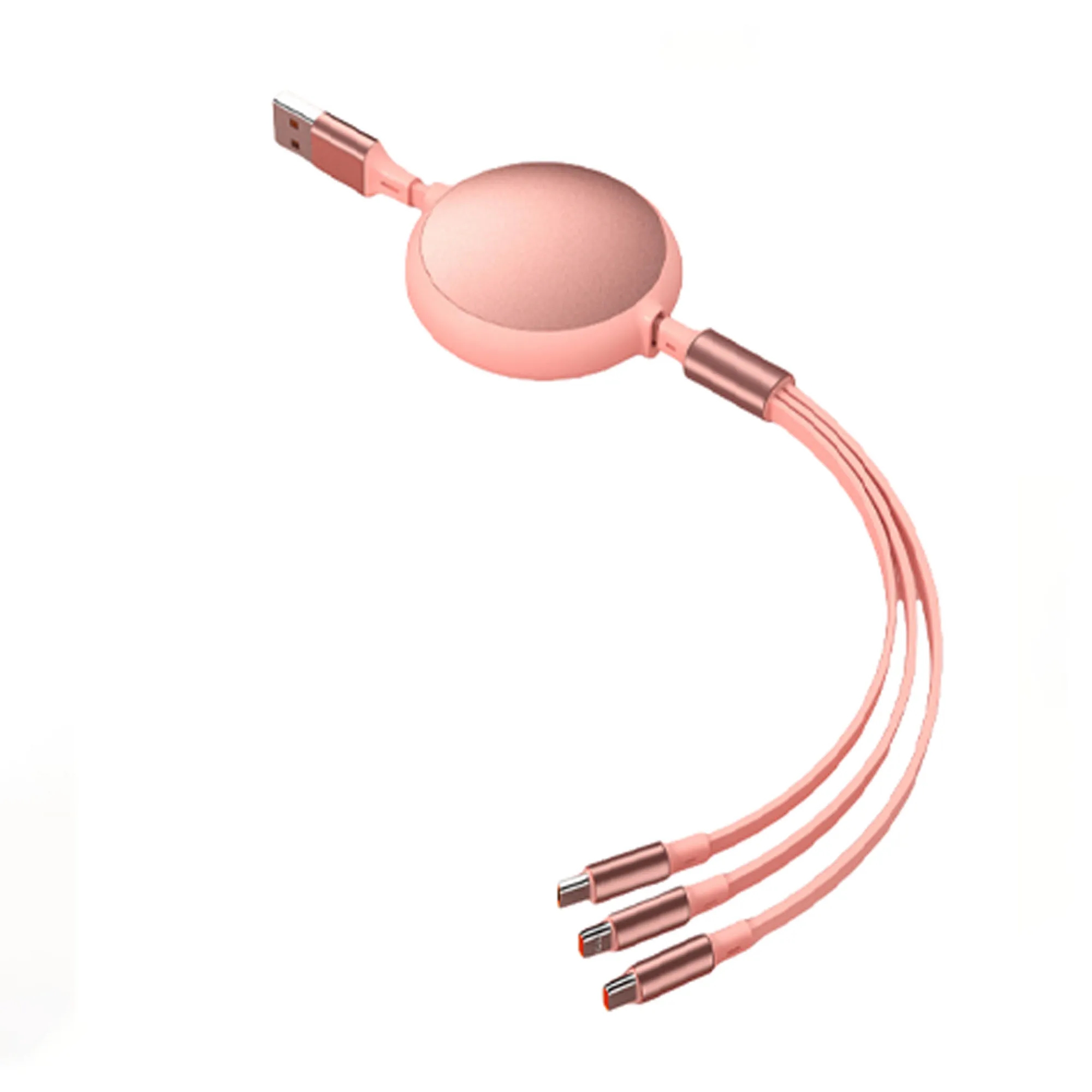Retractable 100W 3 in 1 Charging Cable 9