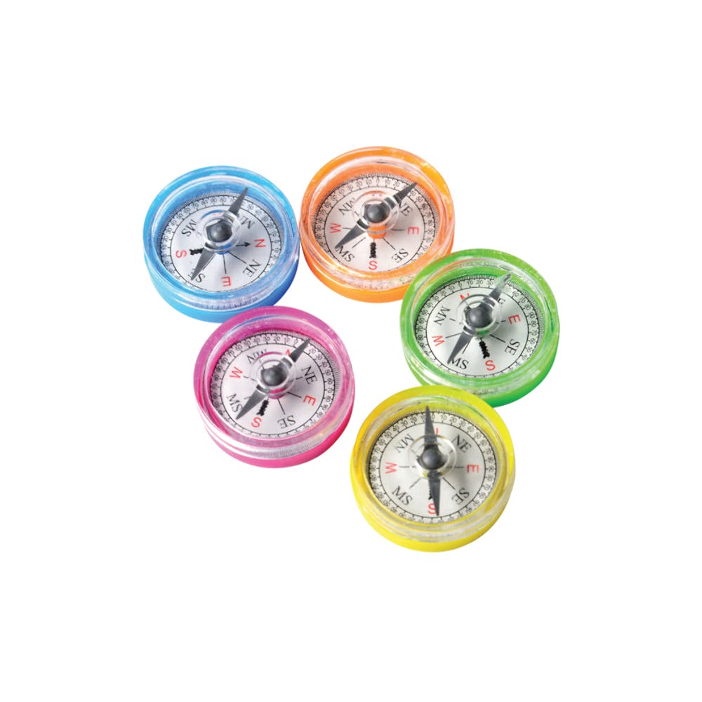 Mini Toy Compasses - Assorted 2