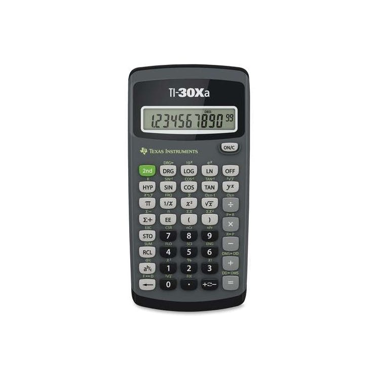 Texas Instruments Scientific Calculator - TI-30XA Model 1