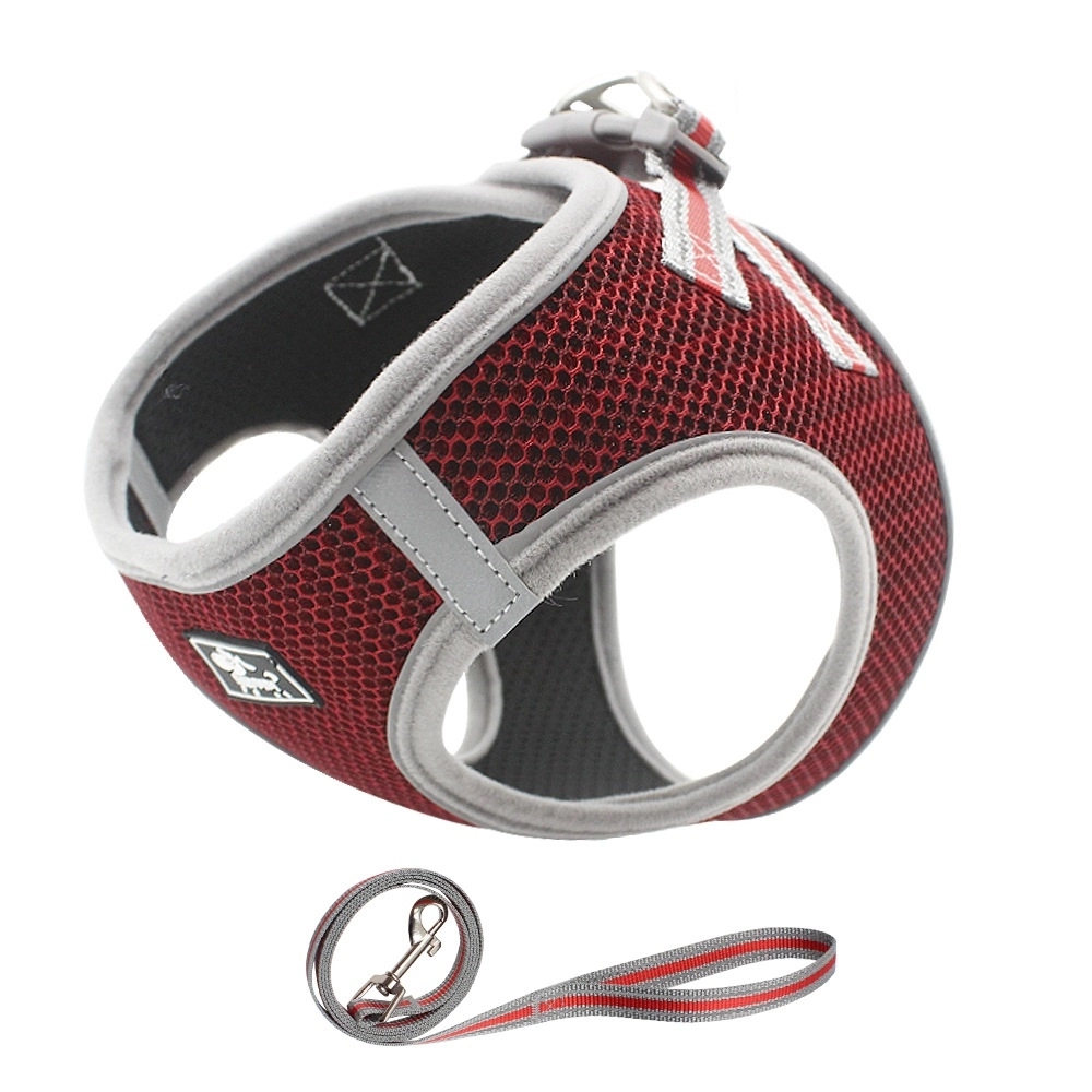 Reflective Pet Harness and Leash Set 7