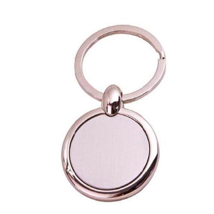 Die Cast Zinc Keychain- Circle - 45Mmx36.5Mmx5.6Mm 1