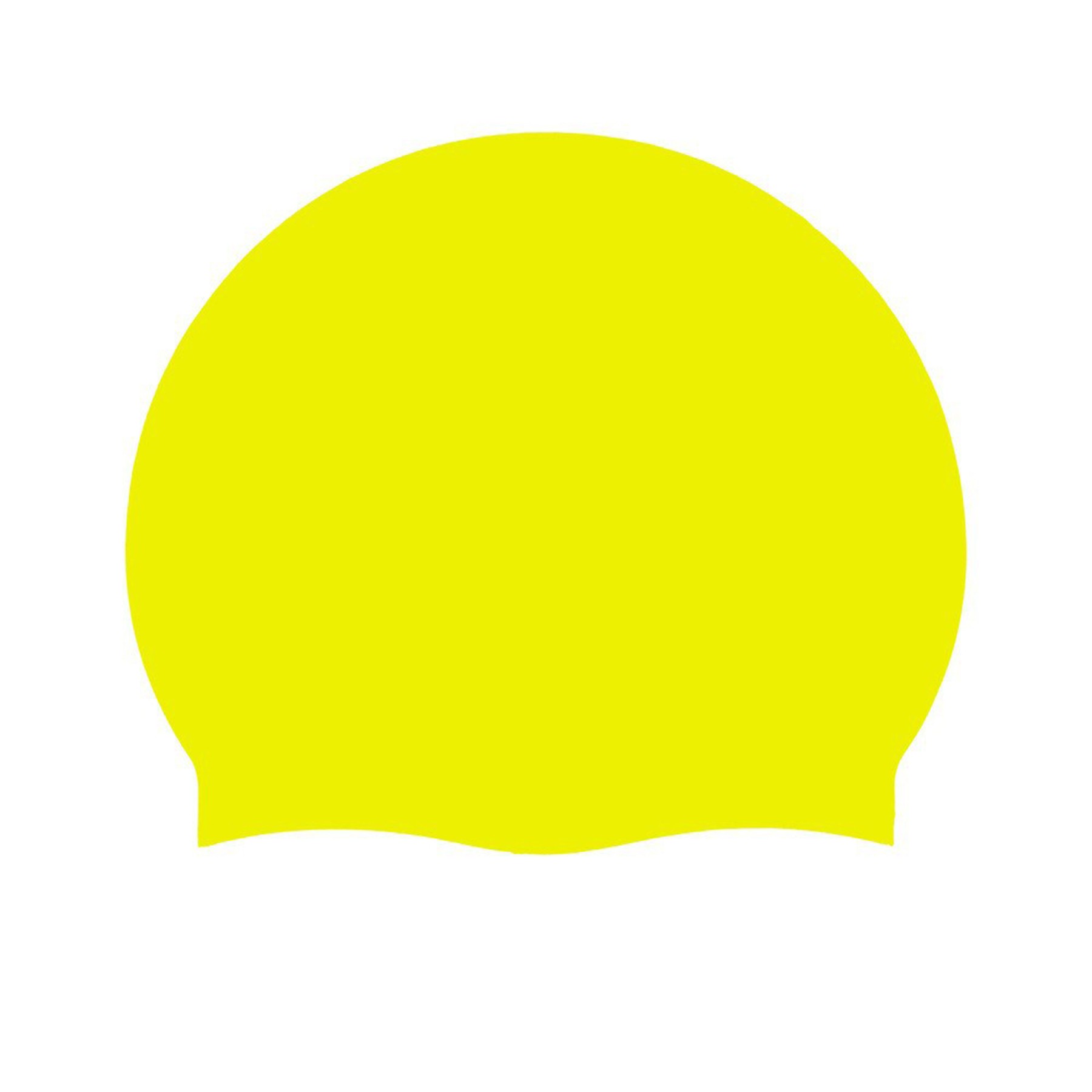 Comfortable Ear Protection Waterproof Silicone Swim Cap 4