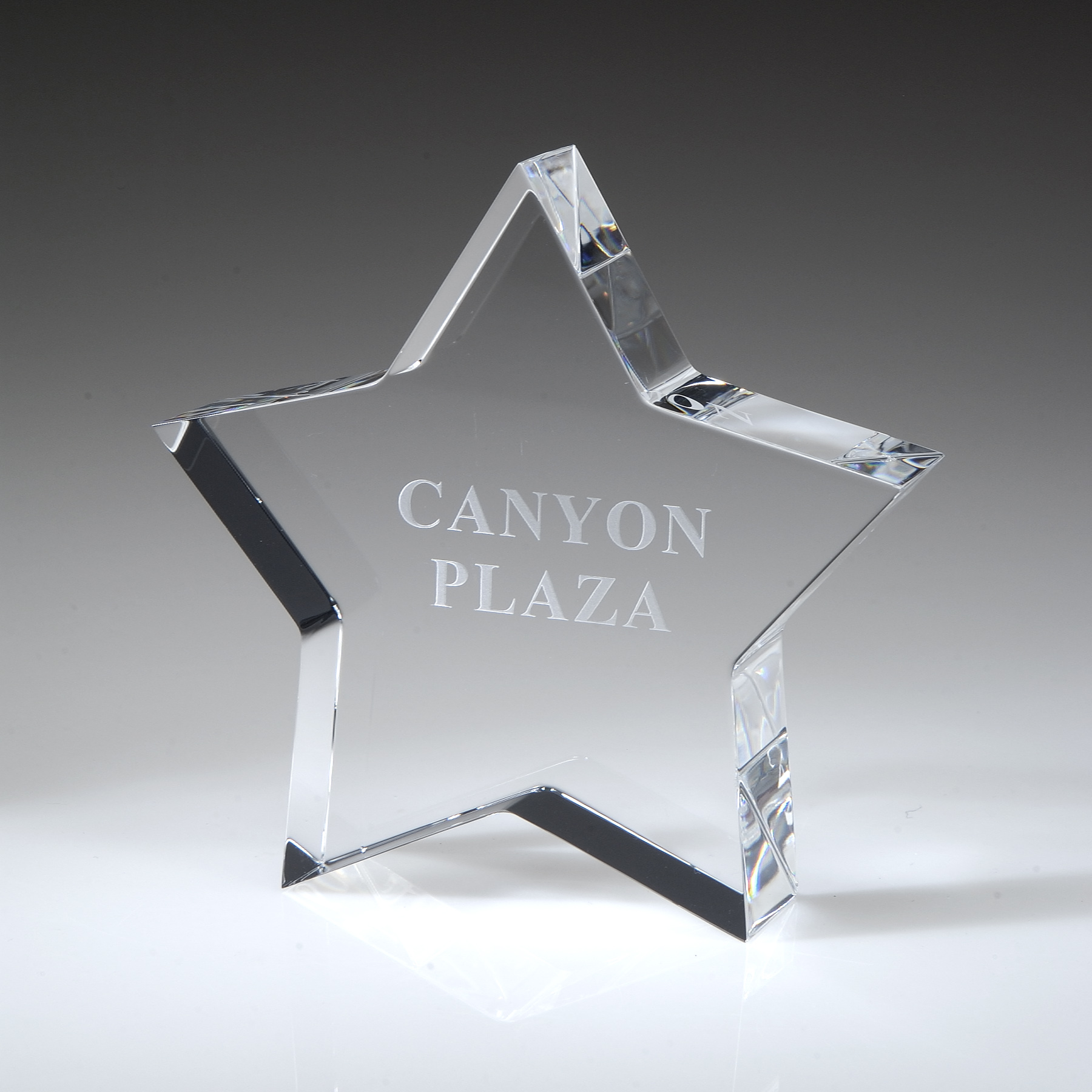 4-1/2" Star Paperweight 5