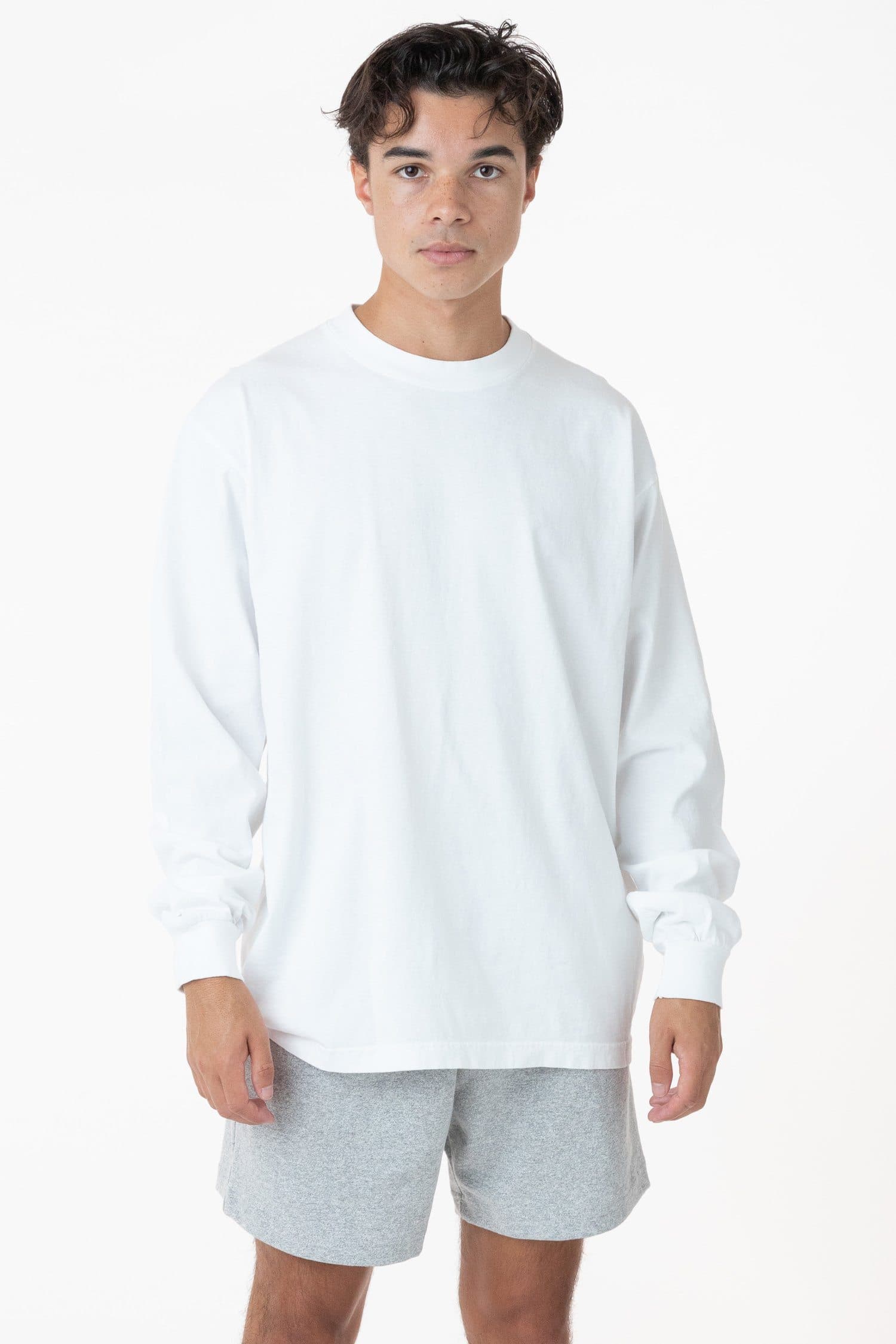 6.5 OZ L/S GARMENT DYE T-SHIRT 18