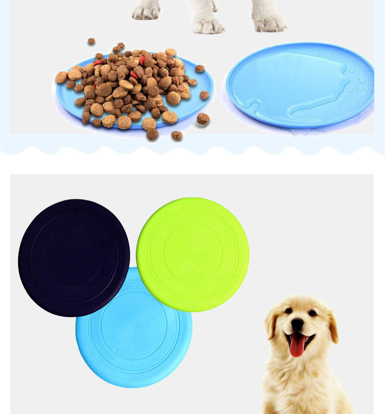 Pet Silicone Frisbee 2