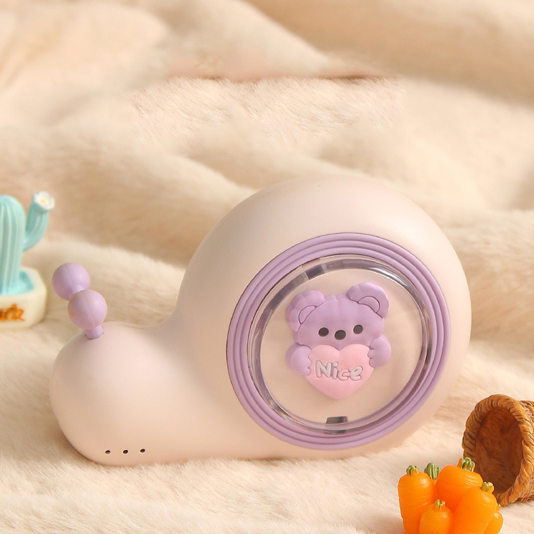 Snail Shaped USB Rechargeable Hand Warmer 4
