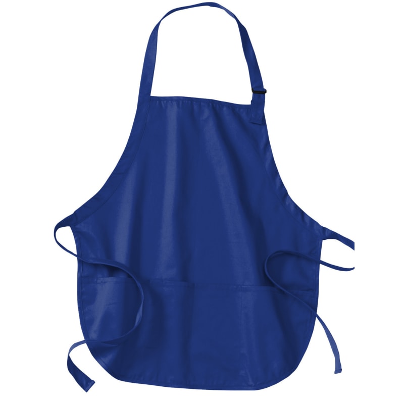 Port Authority Medium-Length Apron With Pouch Pockets. 43