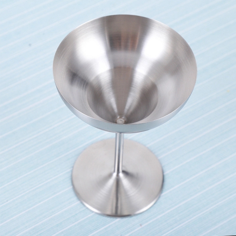 Custom 10 oz Stainless Steel Margarita Glasses 8