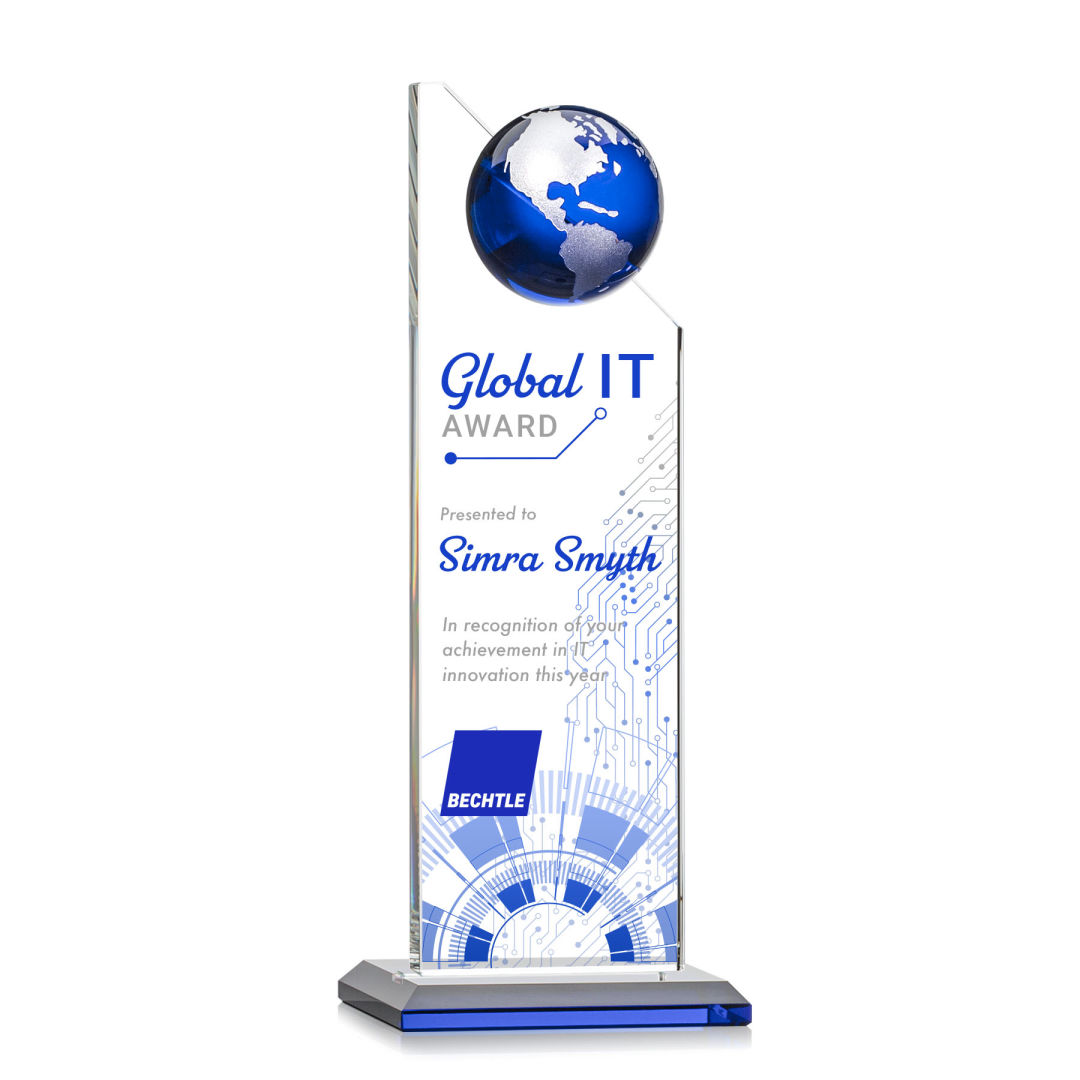 Arden VividPrint™ Award - Blue/Silver 5
