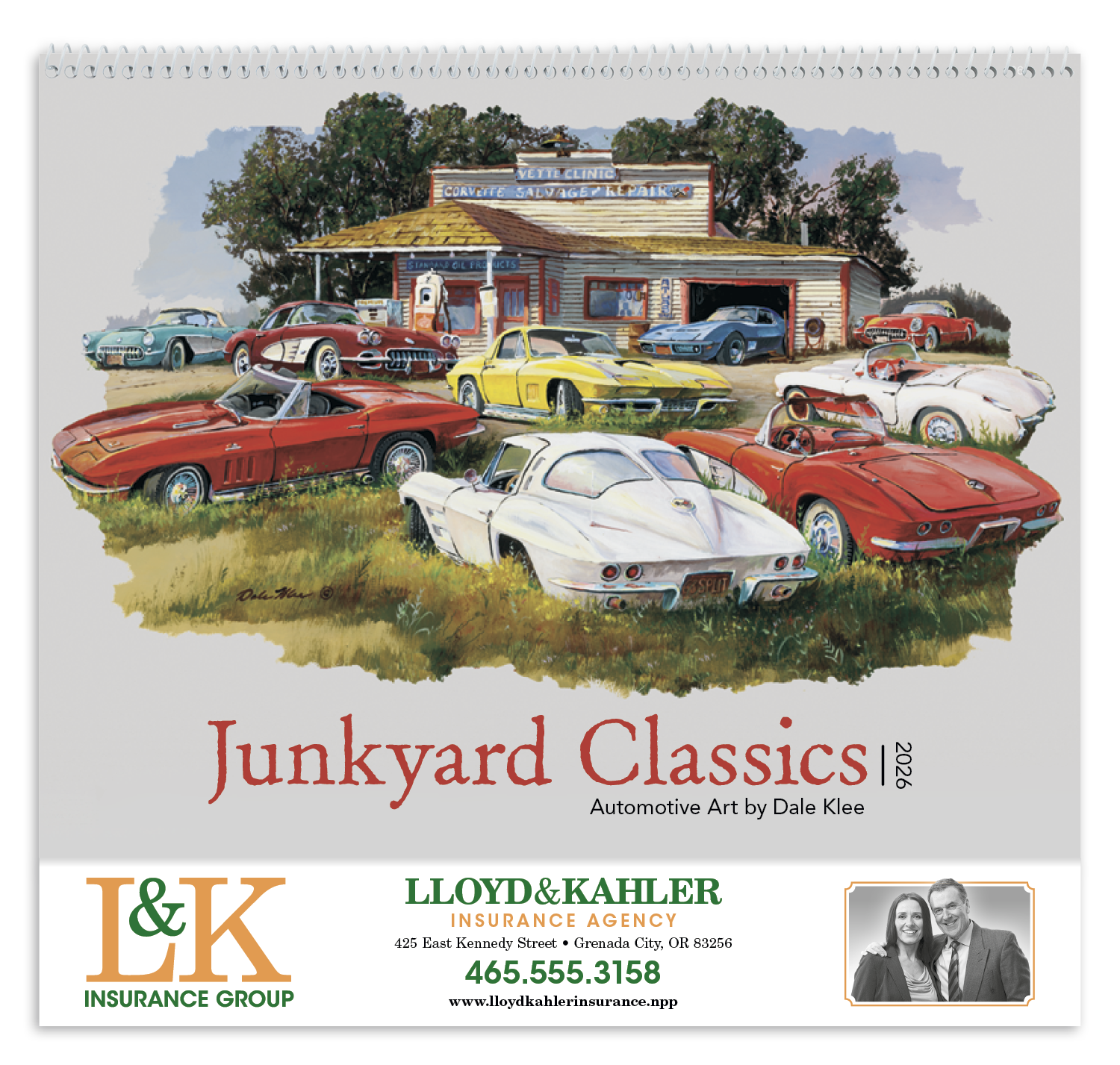 Triumph® Calendars Junkyard Classics by Dale Klee Calendar 48