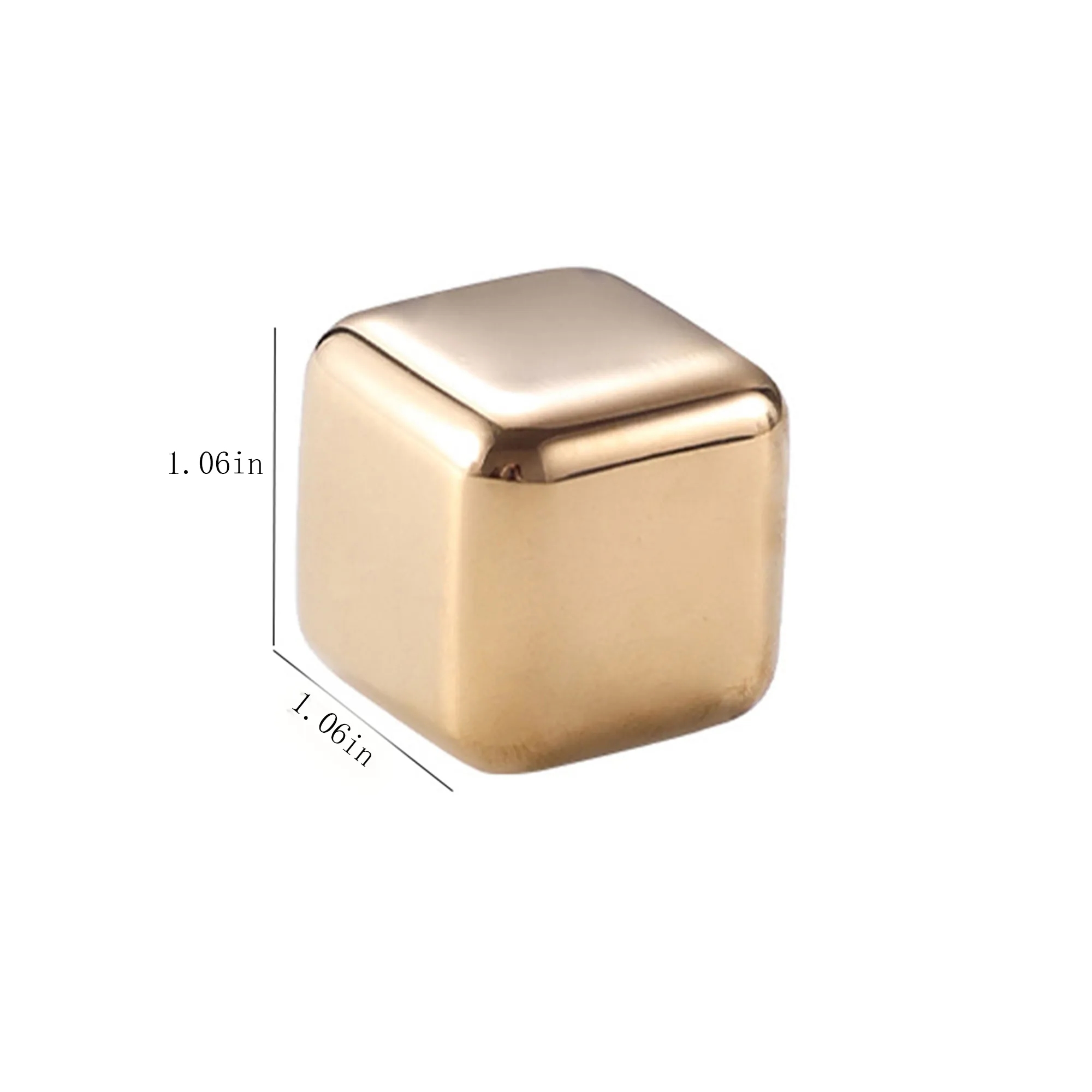 Food-Grade 304 Stainless Steel Ice Cubes 4