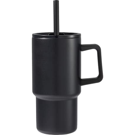 Summit 18oz Recycled Vacuum Insulated Mug w/ Straw 140