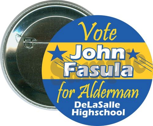 School Election, Custom, School Button 2