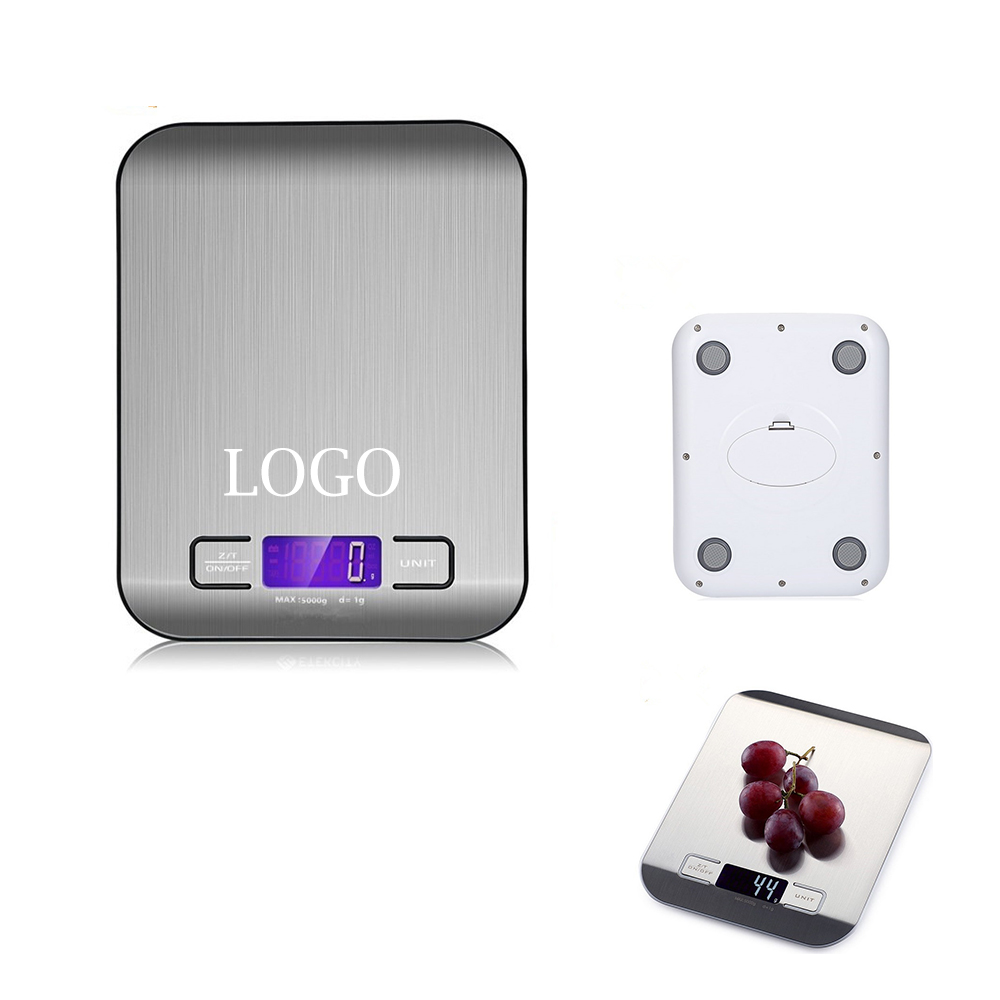Stainless Steel Platform Digital Food Kitchen Scale 2