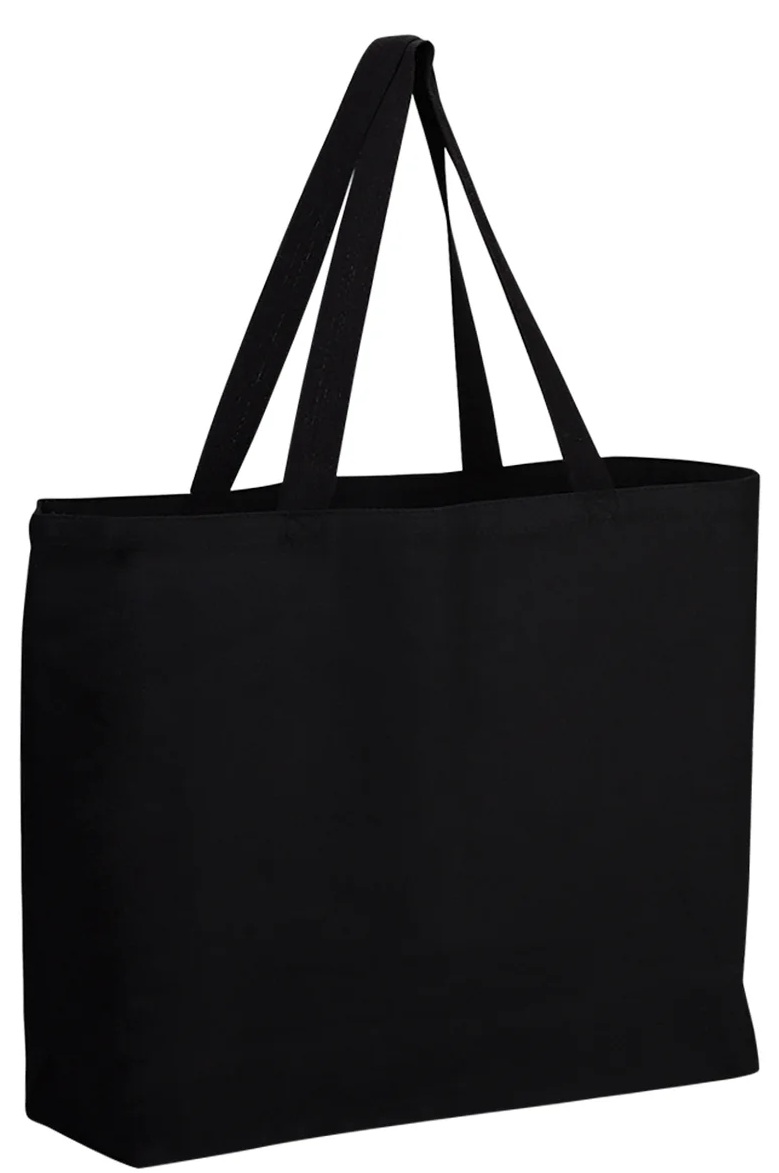 Canvas Jumbo Tote with 5" Bottom Gusset 4