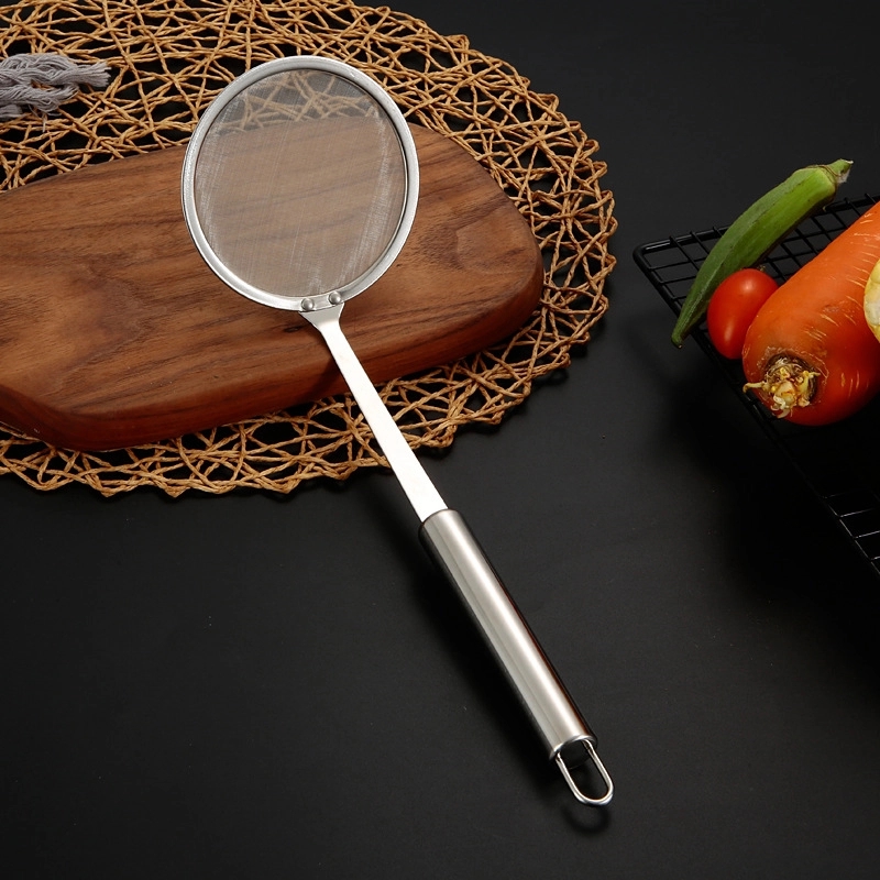Stainless Steel Fine Mesh Strainer for Skimming Grease and F 5