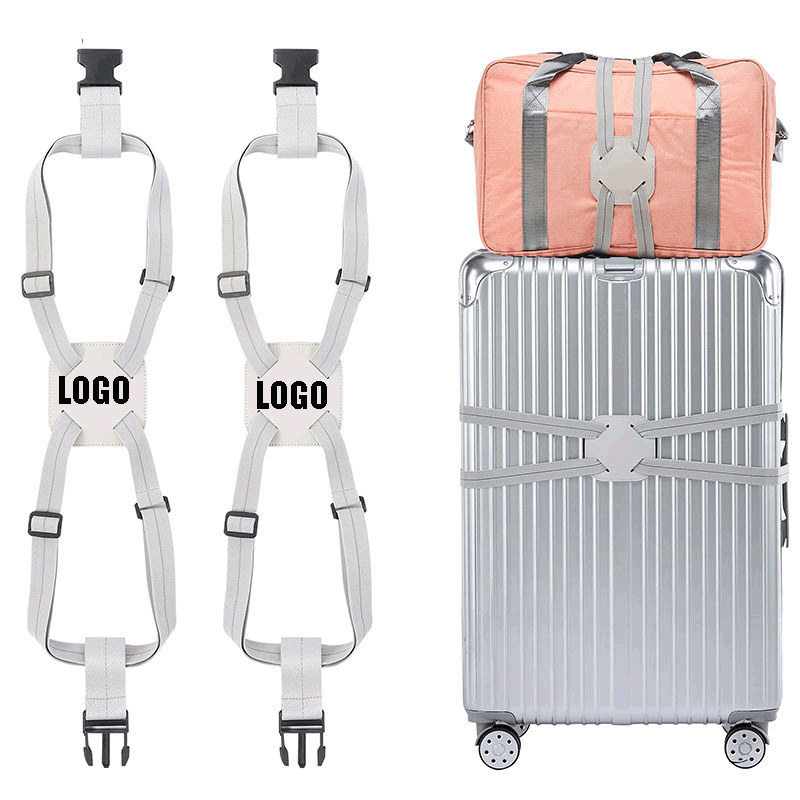 Luggage Straps Bag Bungees for Add a Bag Easy to Travel Suitcase Elastic Strap Belt 2