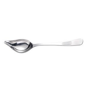 Precision Stainless Steel Drizzle Saucier Spoon With Tapered Design And Spout 5
