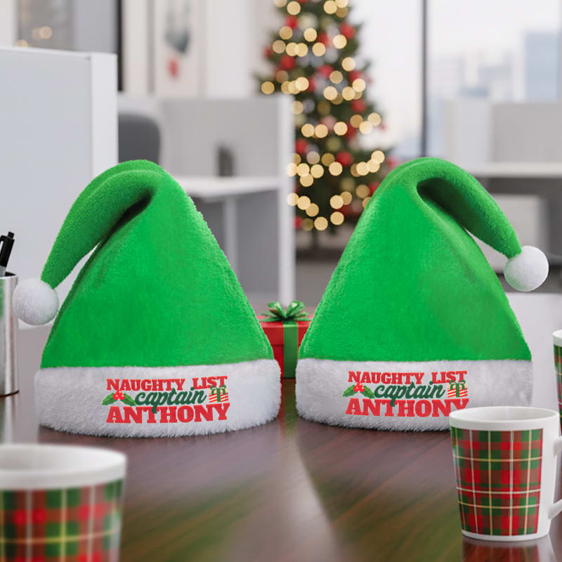 Holiday Christmas Santa Hat 12