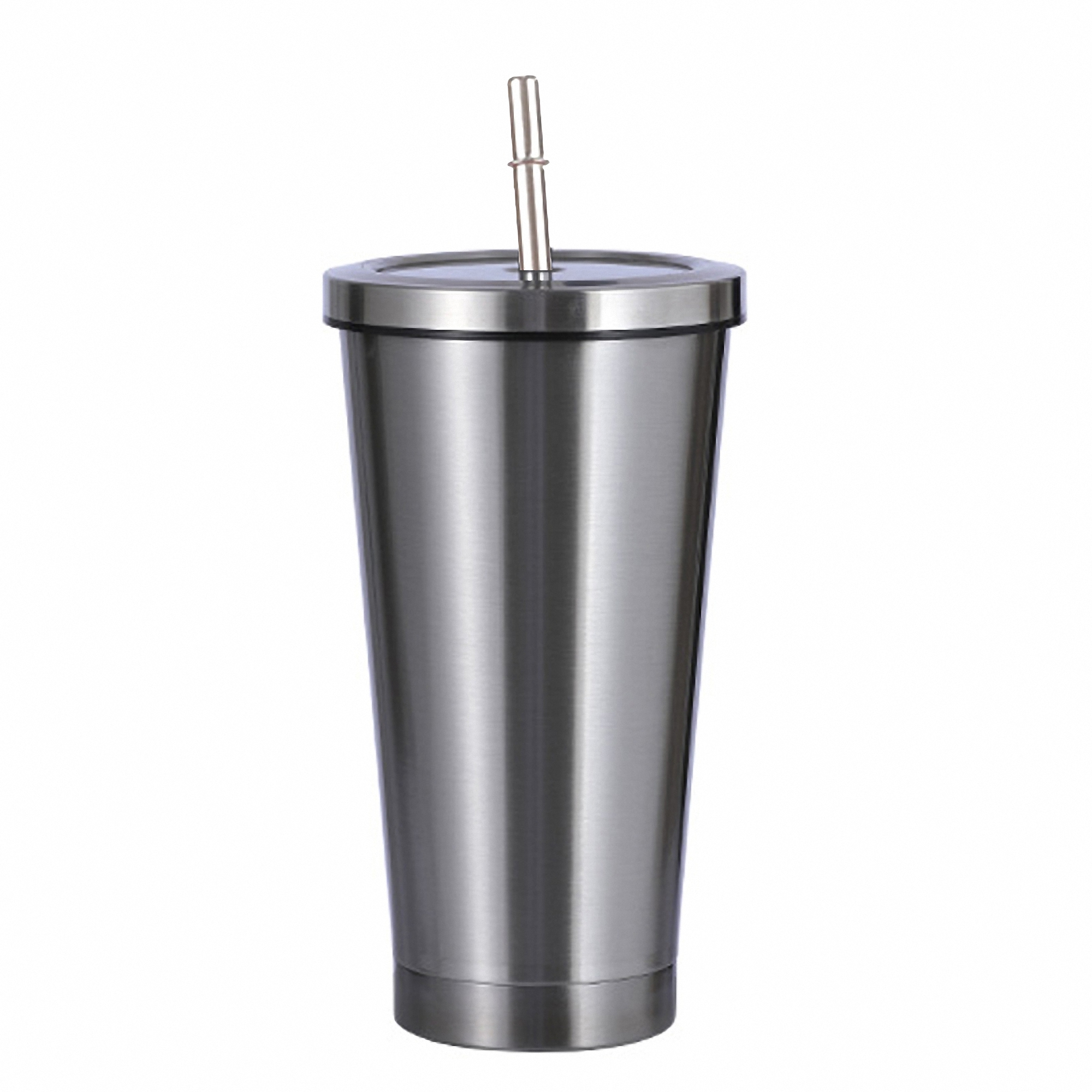 25oz Insulated Stainless Steel Tumbler with Straw 3