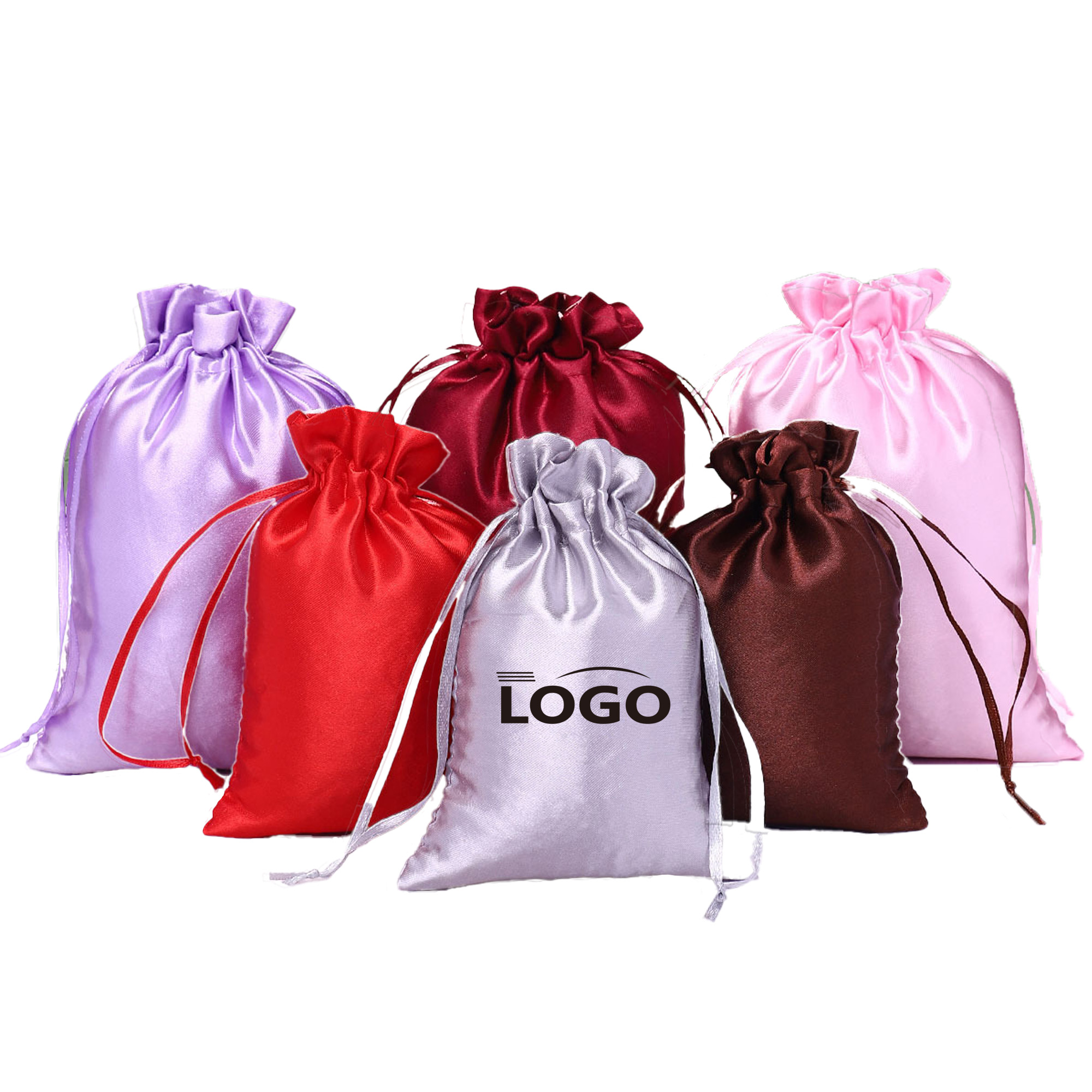 Gift Satin Drawstring Bags 2
