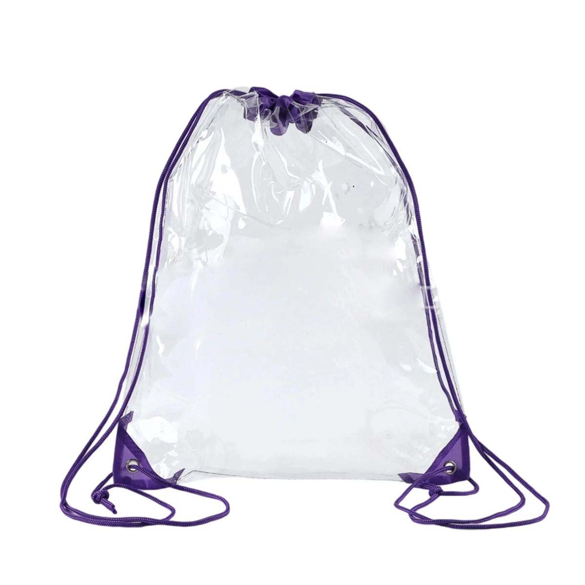 Stylish PVC Drawstring Bag for Travel and Gym 3