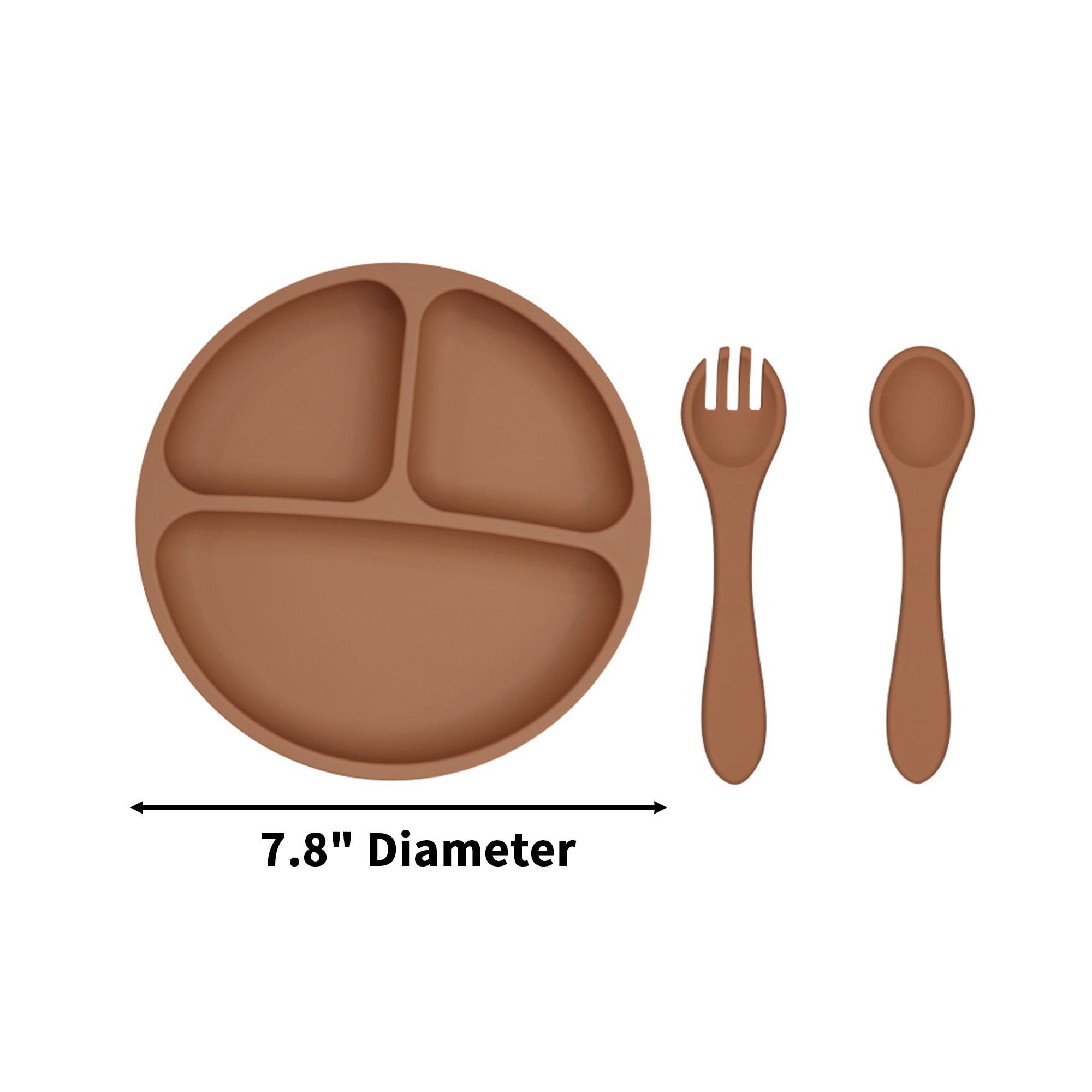 Silicone Baby Feeding Bowl With Suction Base 11