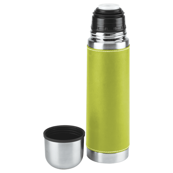 Leatherette Vacuum Bottle - 16 Oz. 4