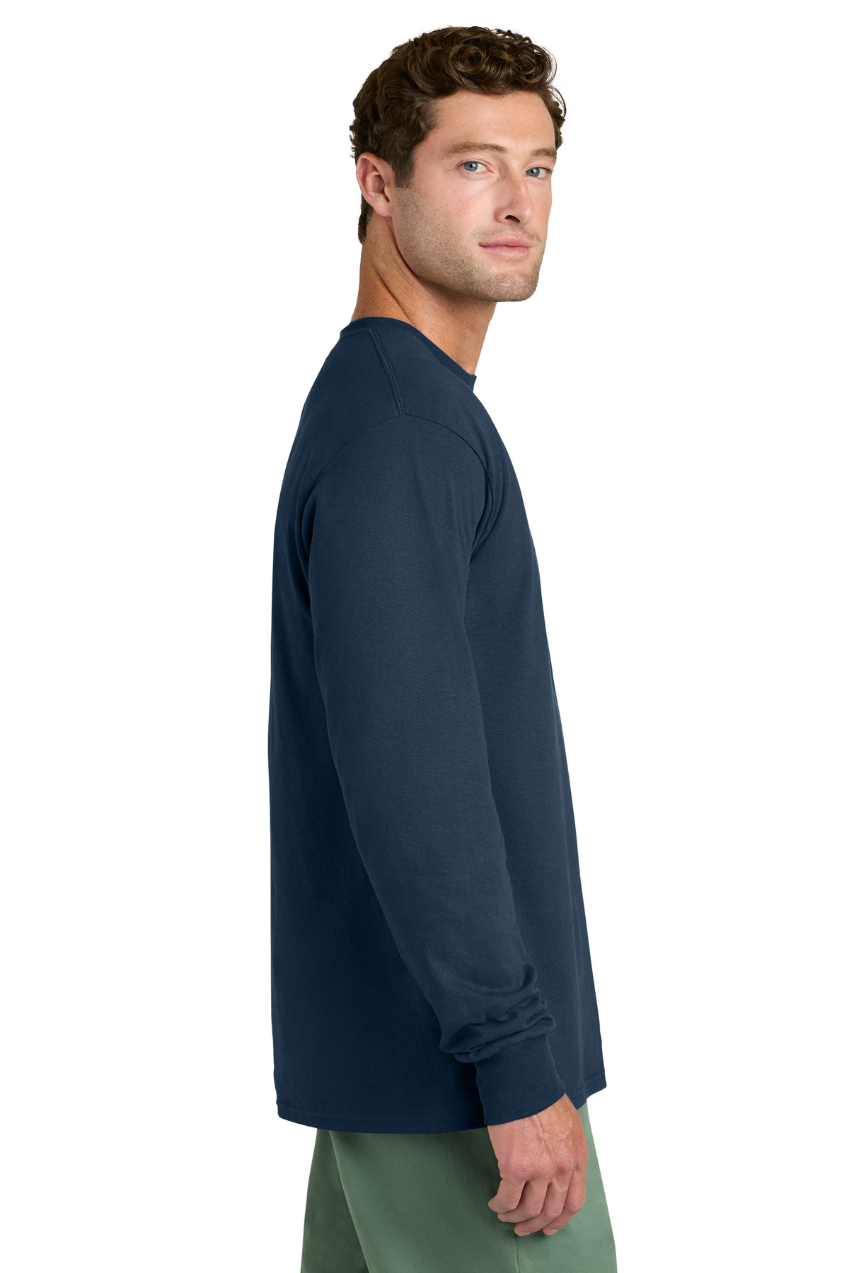 Port & Co Long Sleeve Core Cotton Tee. PC54LS 72