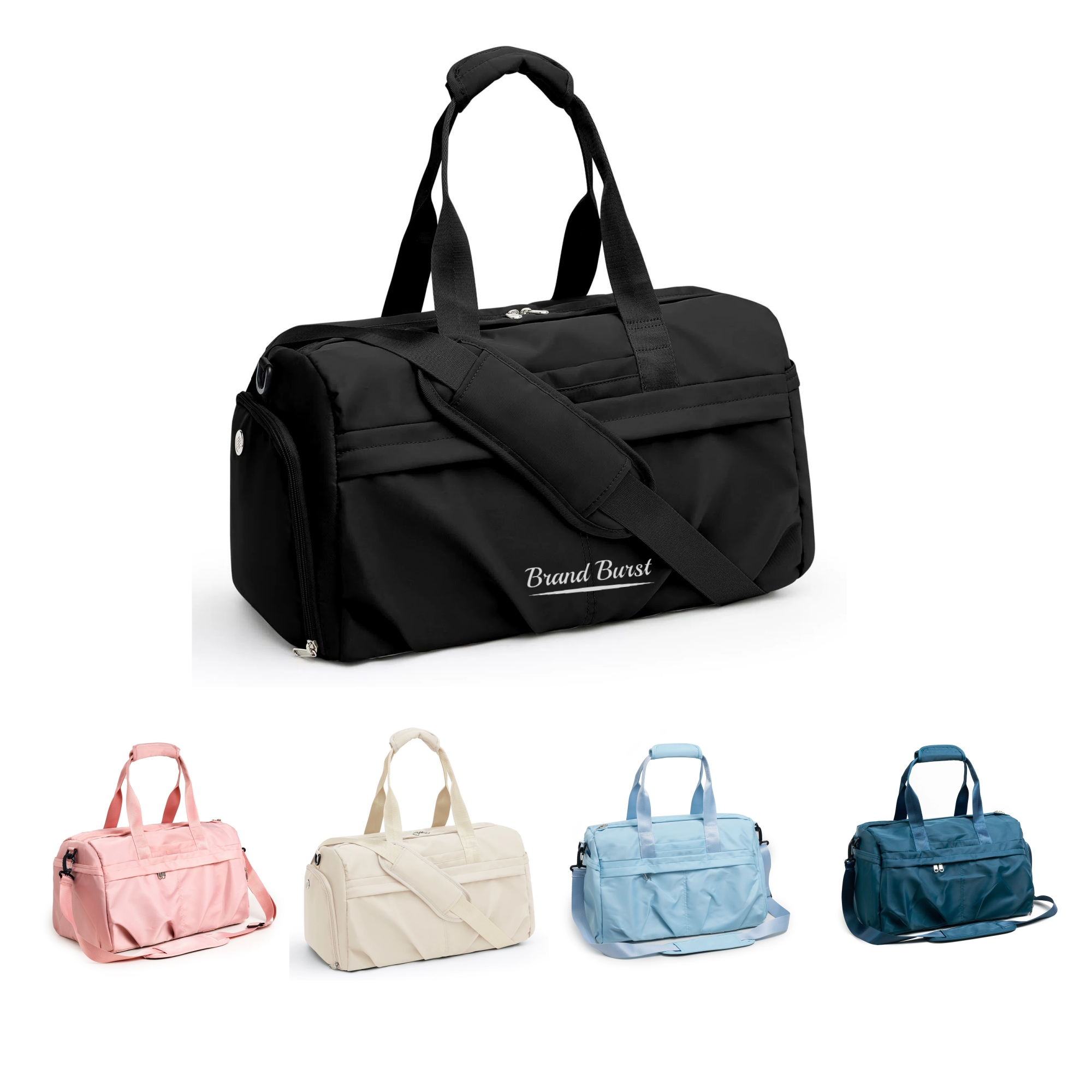 Gym Bag With Shoe Compartment